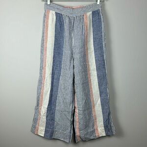 LOU & GREY for LOFT WOMEN'S 100% LINEN PANTS size M
